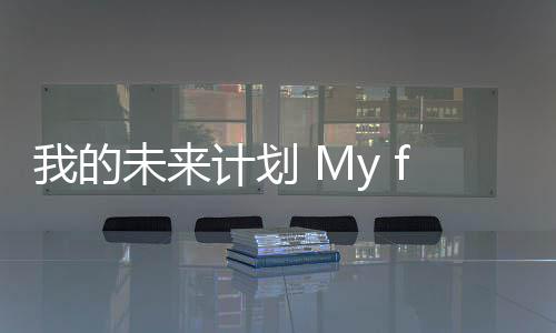 我的未来计划